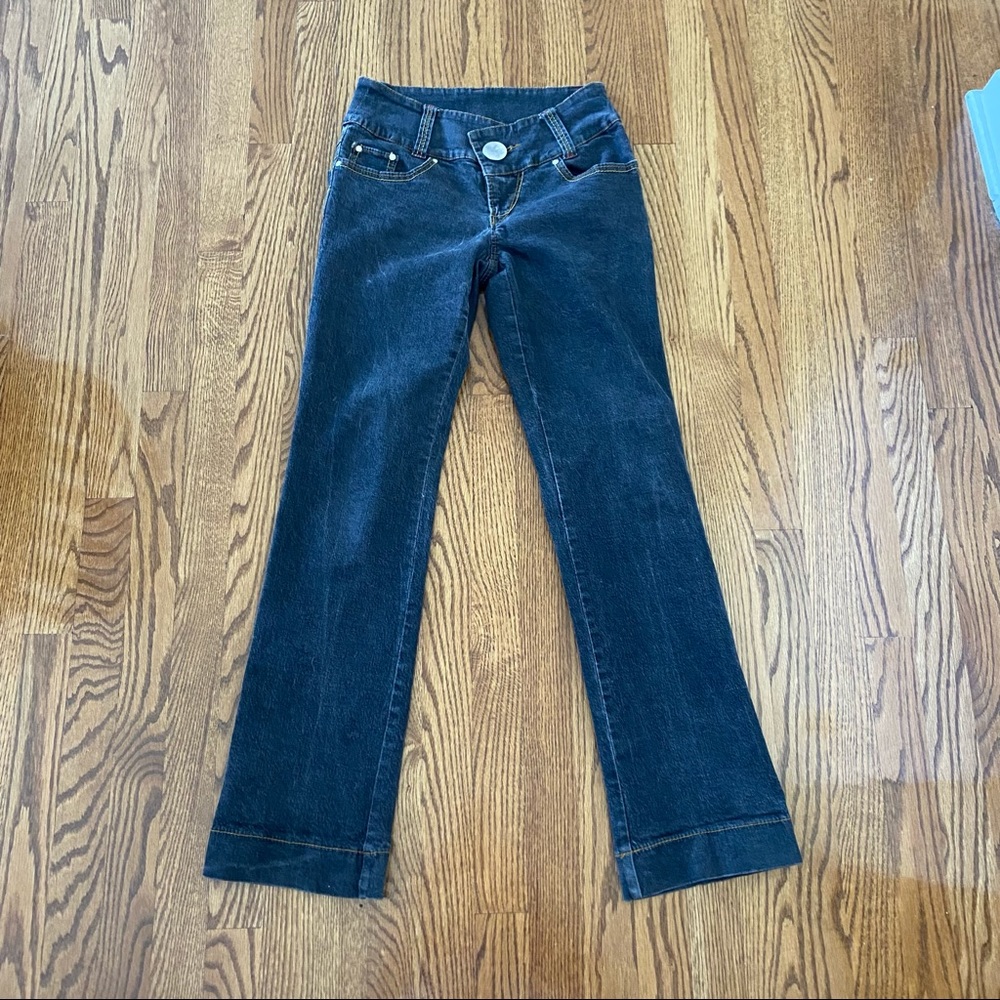 FUBU The Collection Jeans Criss-Cross Waist 90's